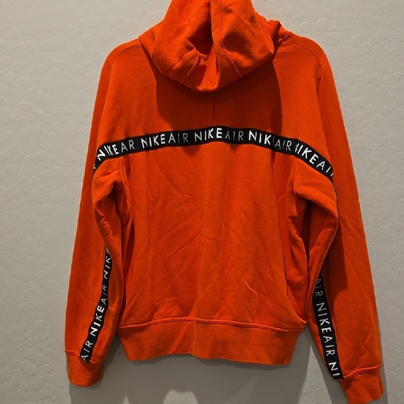 Nike Men's Bold Orange Crewneck Sweater - Picture 3 of 5